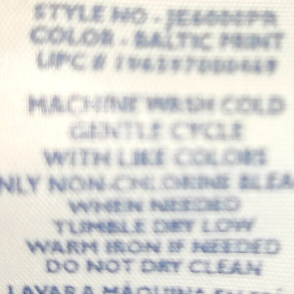 24249  NWT!! Anthropologie Joie Sleeveless Mini Dress Baltic Print Size XXL - Picture 14 of 14